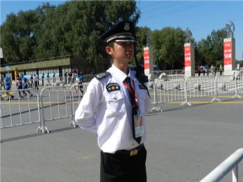 2017沈陽(yáng)馬拉松安?，F(xiàn)場(chǎng)